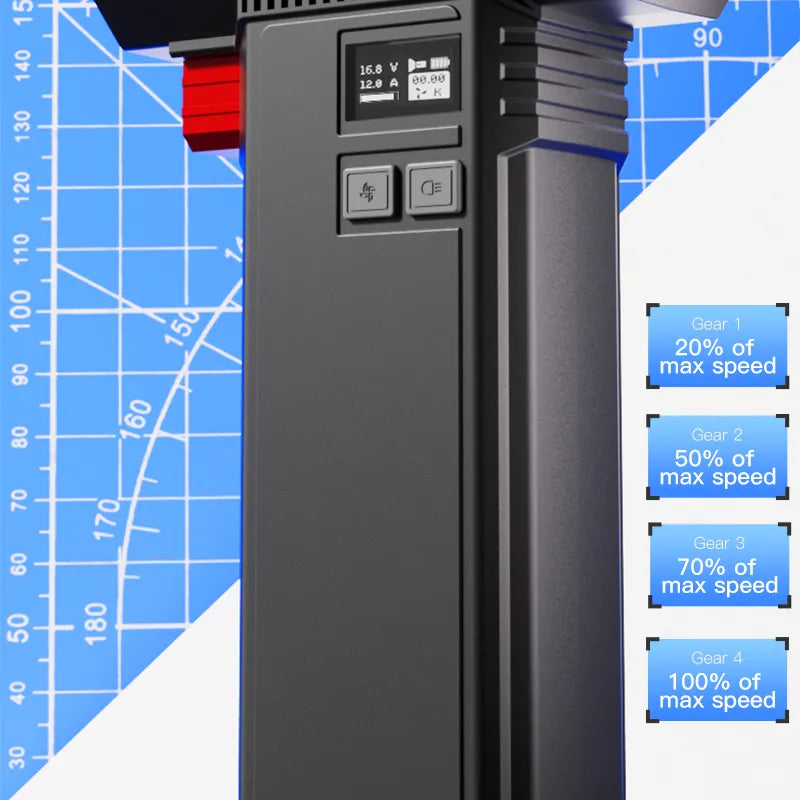 Turboflov TF64 Turbo Fan Car Dryer  Blower for Car Detailing Portable & Scratch-Free Drying