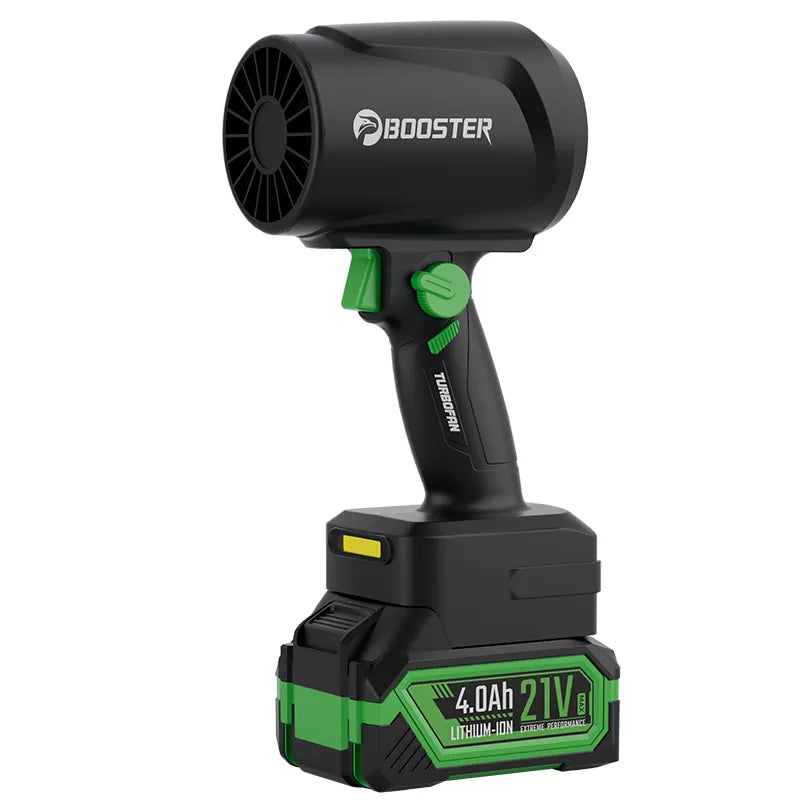 Booster TF64C Cordless Leaf Blower :1300g Thrust, Makita Battery Compatible, Brushless Power Tool